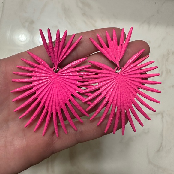 Accessories - Pink Statement Boutique Earrings